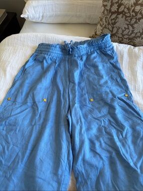 La Blanca Small NWT Delphine Coast Beach Pant - Chambray